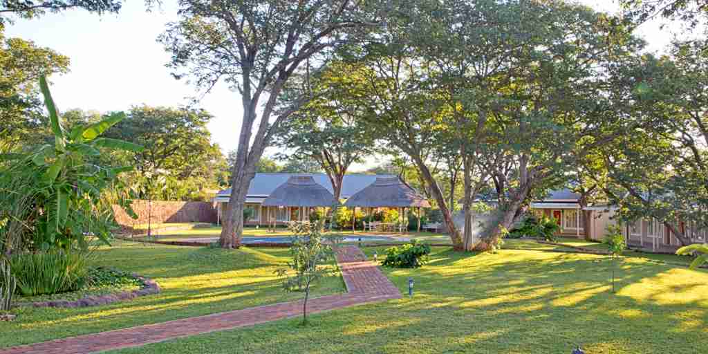 garden, pioneers victoria falls, zimbabwe