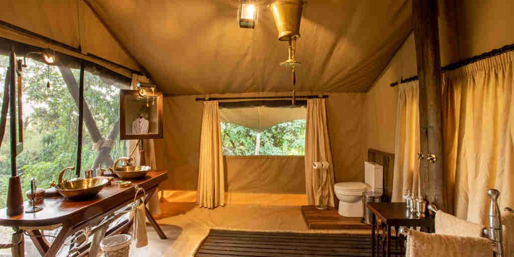 bathroom, mara toto camp, maasai mara, Kenya