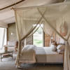 bedroom, singita sabora tented camp, tanzania