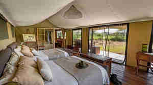 twin room, lemala ewanjan camp, the serengeti, tanzania