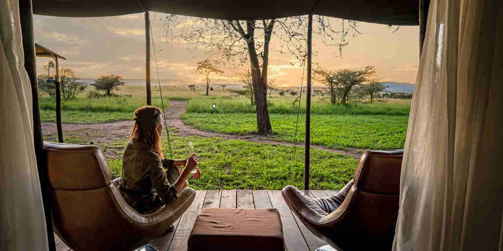 viewing, lemala ewanjan camp, the serengeti, tanzania