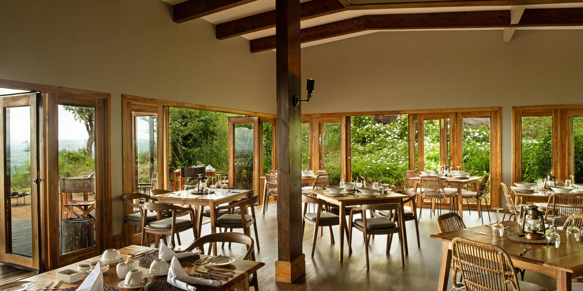 dining room,  lemala mpingo ridge, tanrangire, tanzania