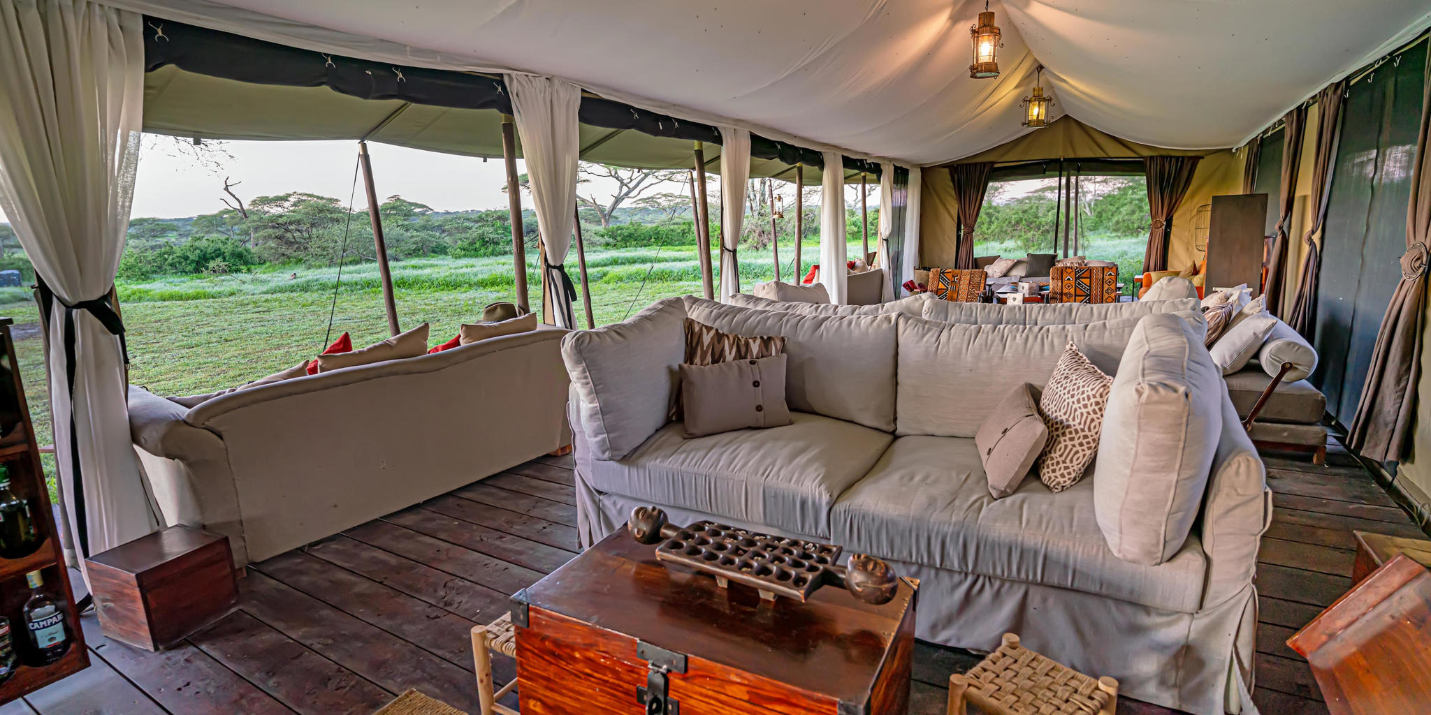 main lounge, lemala ndutu, the serengeti, tanzania