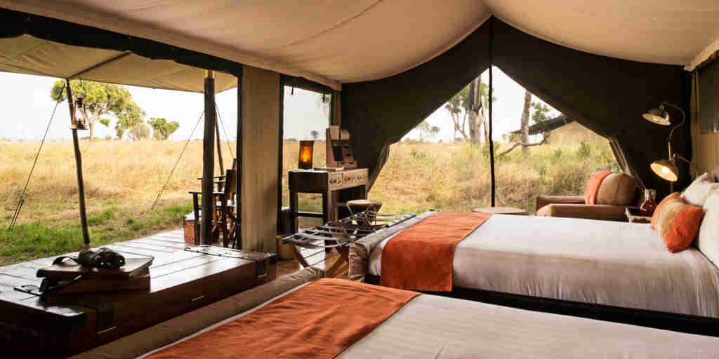room view, lemala ndutu, the serengeti, tanzania