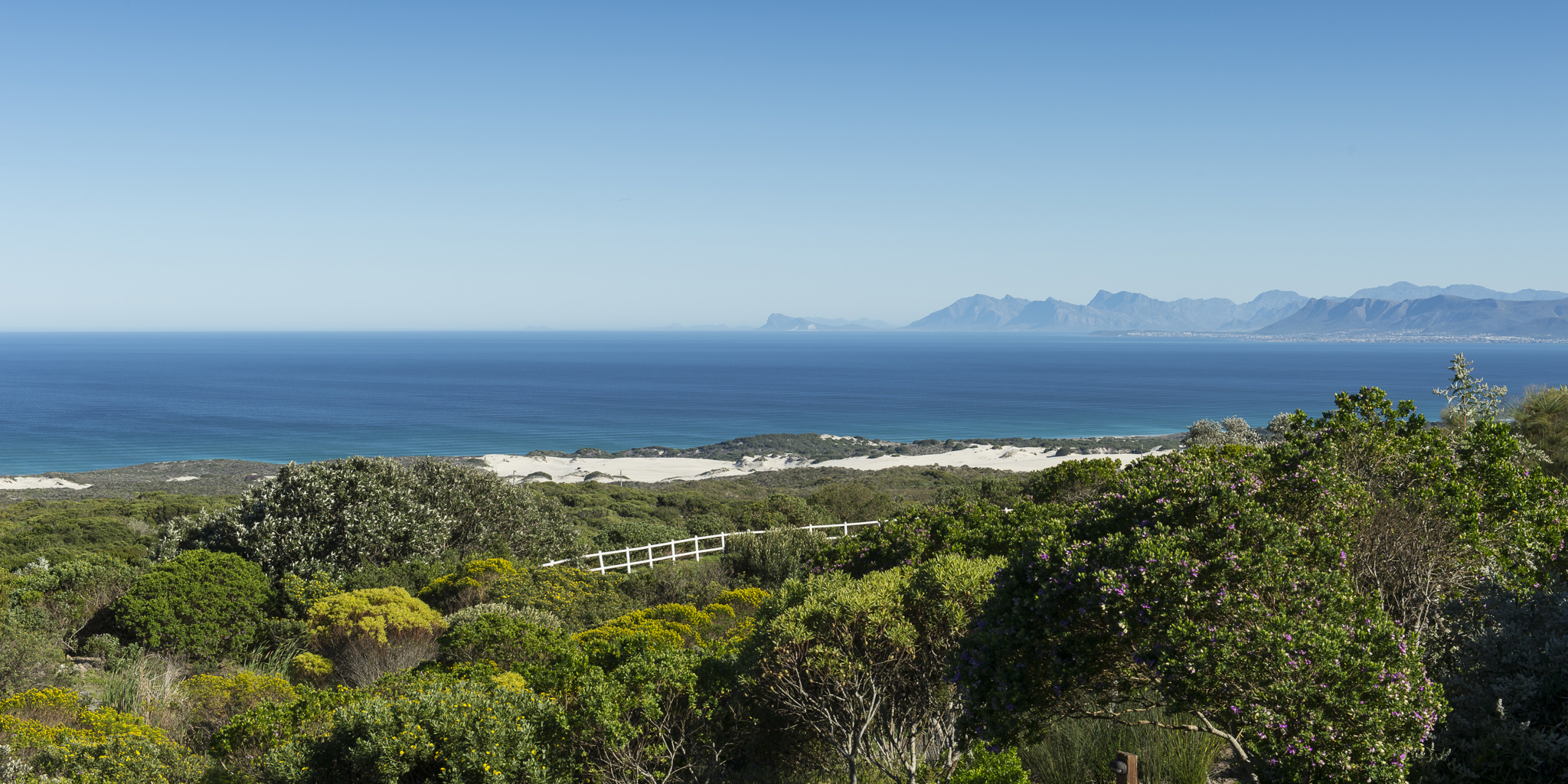 beach view, grootbos private nature reserve, south africa