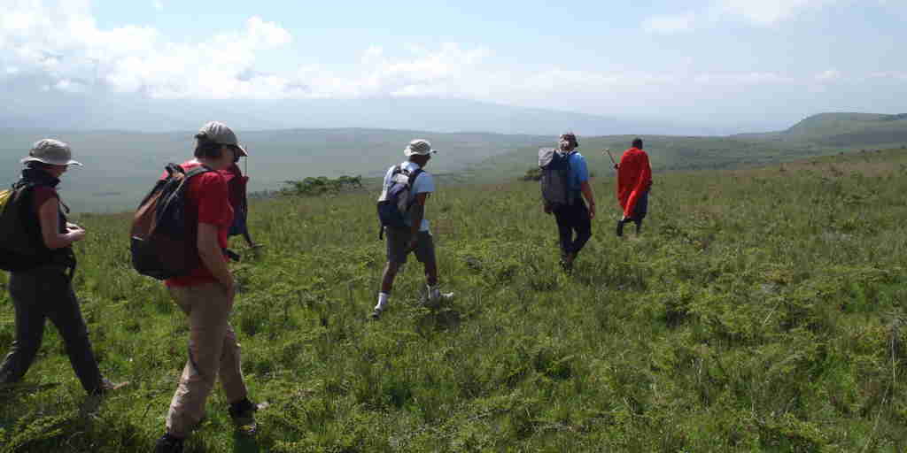 Walking safari, Ngorongoro Classic Green Camp, Tanzania