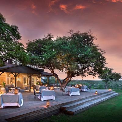 sundown dining, and beyond kirkmans kamp, south africa