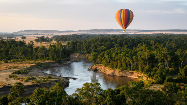 hot air balloon rides, maasai mara, tanzania v kenya 