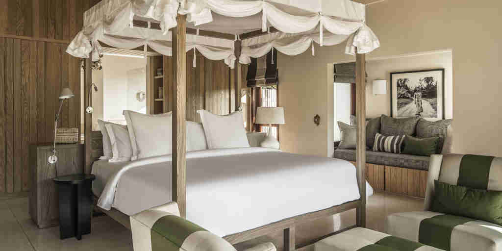 double bedroom, four seasons desroches island, seychelles