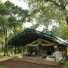 tent exterior, governors il moran camp, maasai mara, kenya