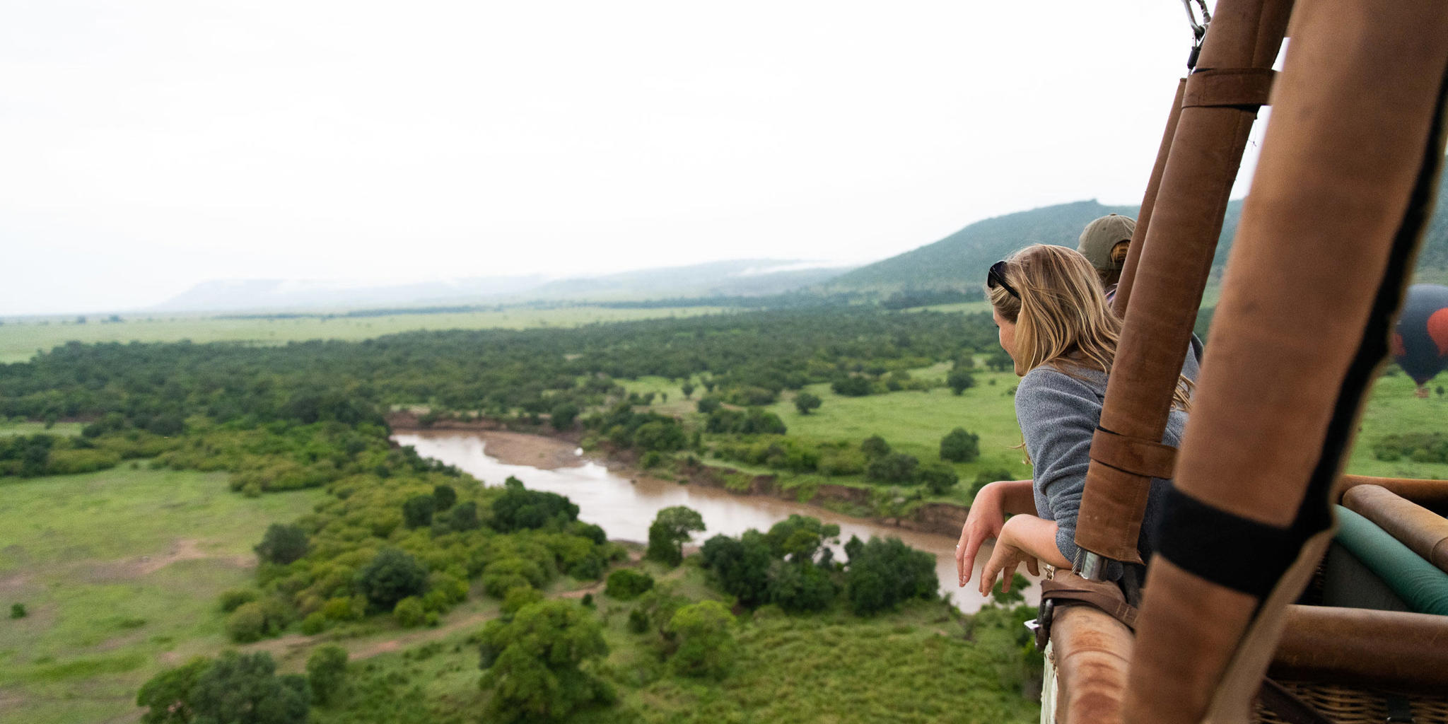 hot air balloon safaris, governors il moran camp, maasai mara, kenya