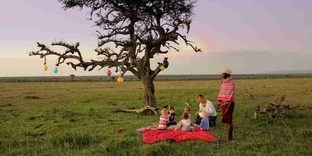 bush picnic, mara bush houses, maasai mara, kenya