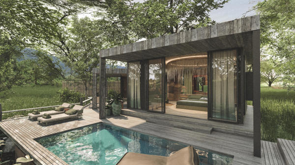 suit exterior, lolebezi, lower zambezi, zambia