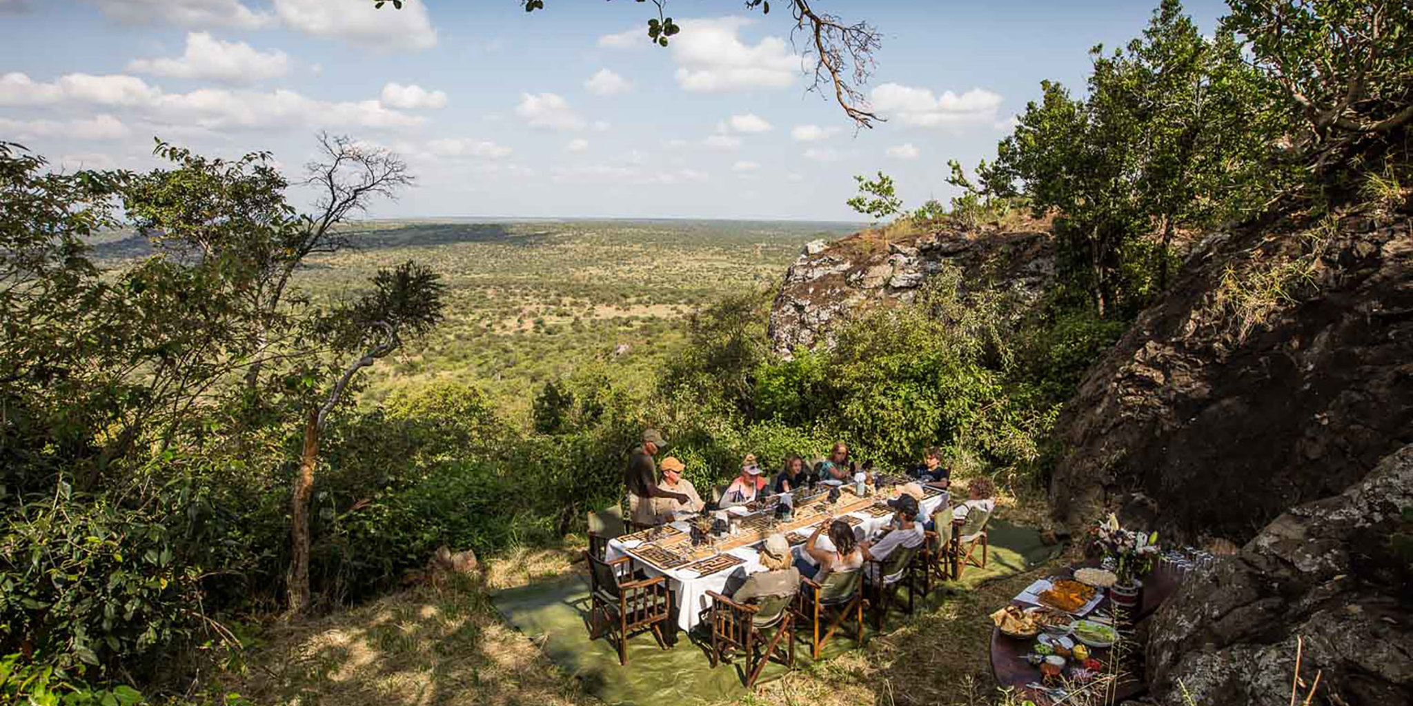 camp dining, siruai mobile camp, laikipia, kenya