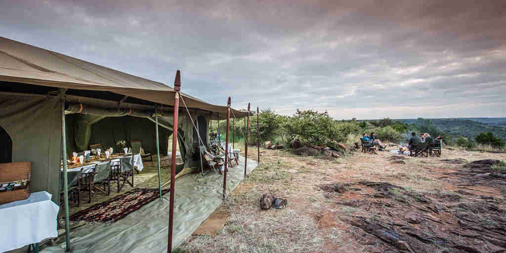 camp site, siruai mobile camp, laikipia, kenya