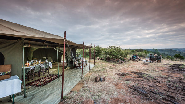 camp site, siruai mobile camp, laikipia, kenya
