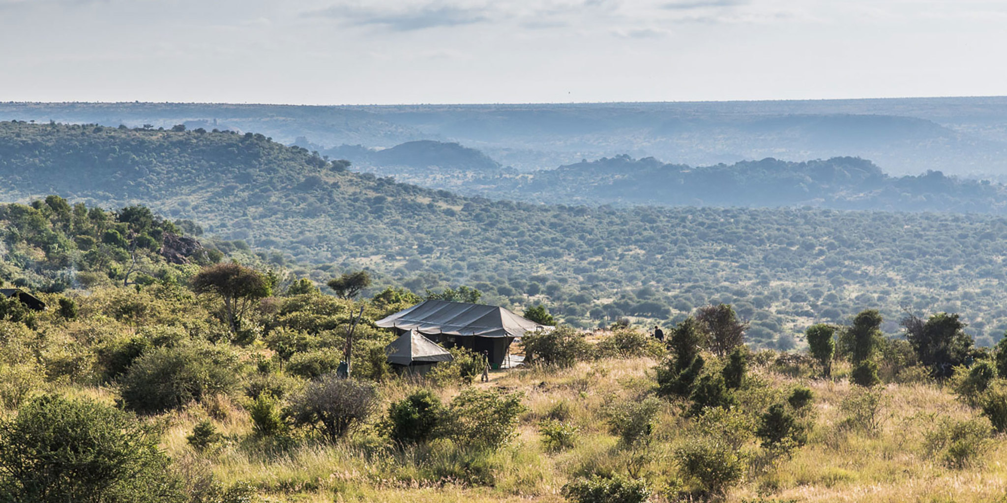 camp view, siruai mobile camp, laikipia, kenya