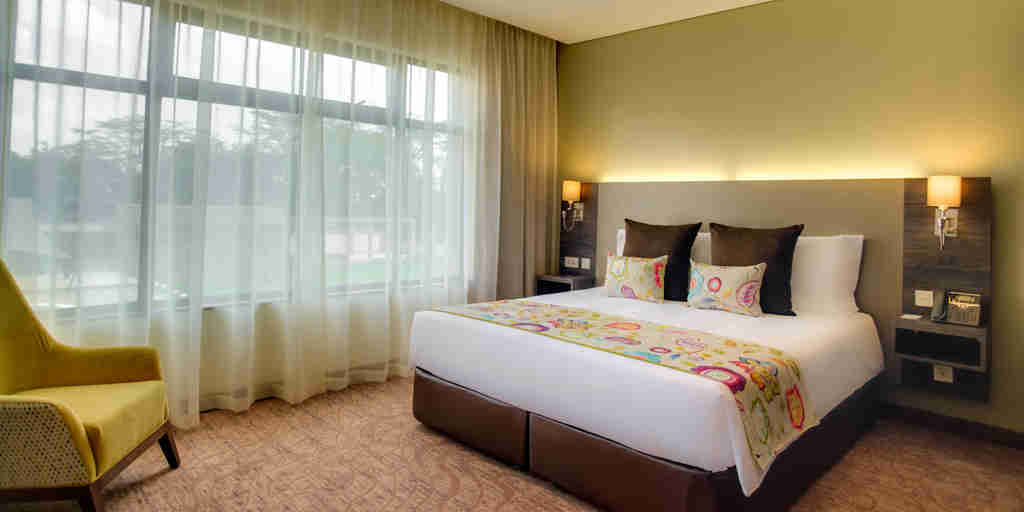 double room, tamarind tree hotel, nairobi, kenya