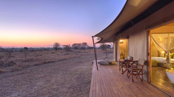 sunset room, sayari camp, the serengeti, tanzania