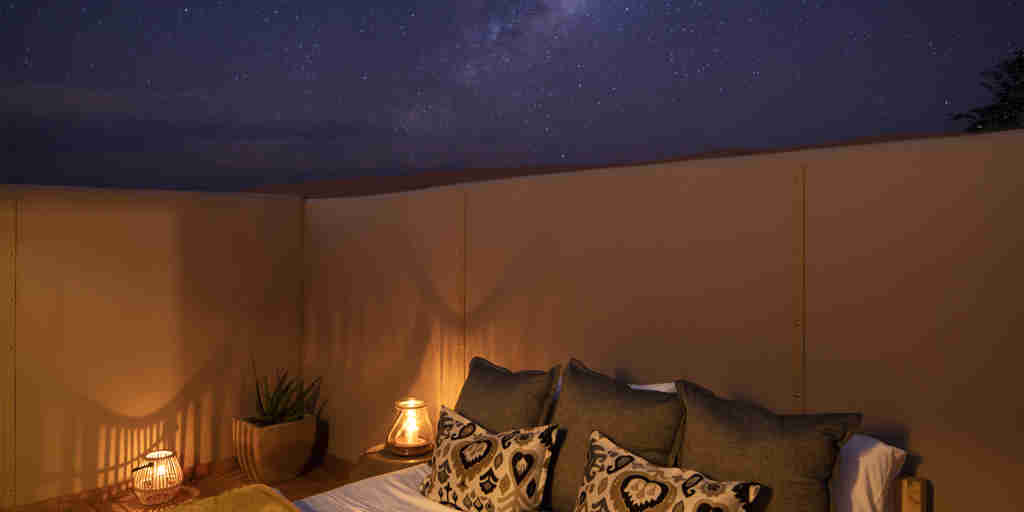 star gazing room, namibrand nature reserve, namibia