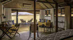 bedroom interior, namibrand nature reserve, namibia