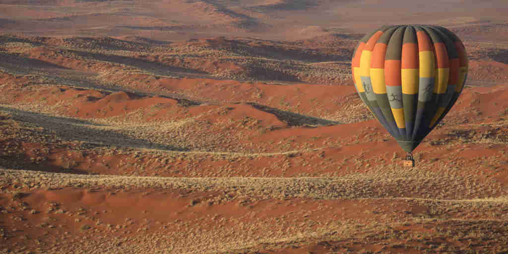 hot air ballooning, namibrand nature reserve, namibia