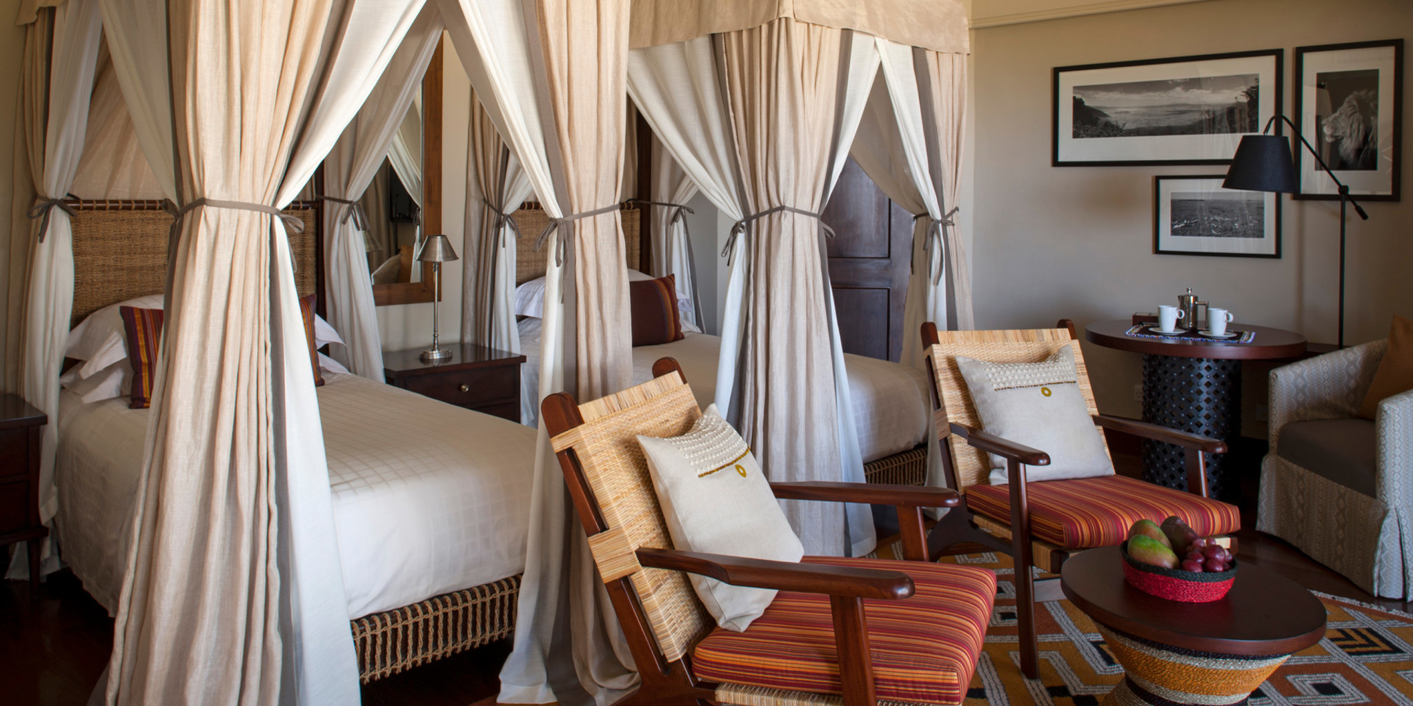 twin room, four seasons serengeti, tanzania