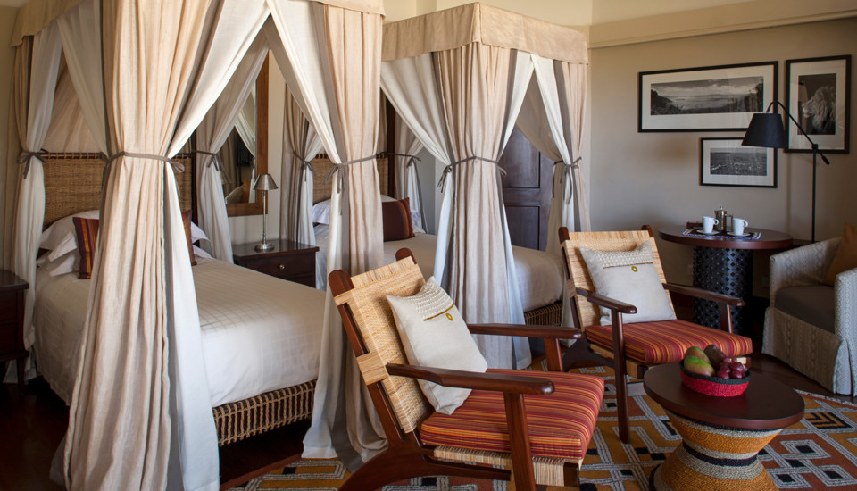 twin room, four seasons serengeti, tanzania