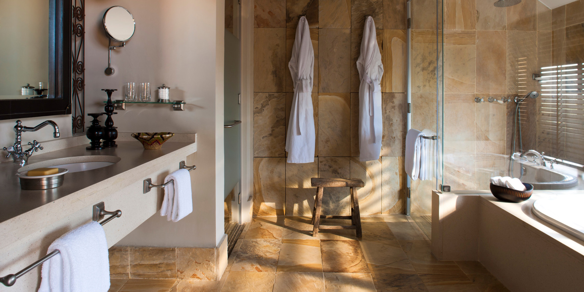 bathroom, four seasons serengeti, tanzania