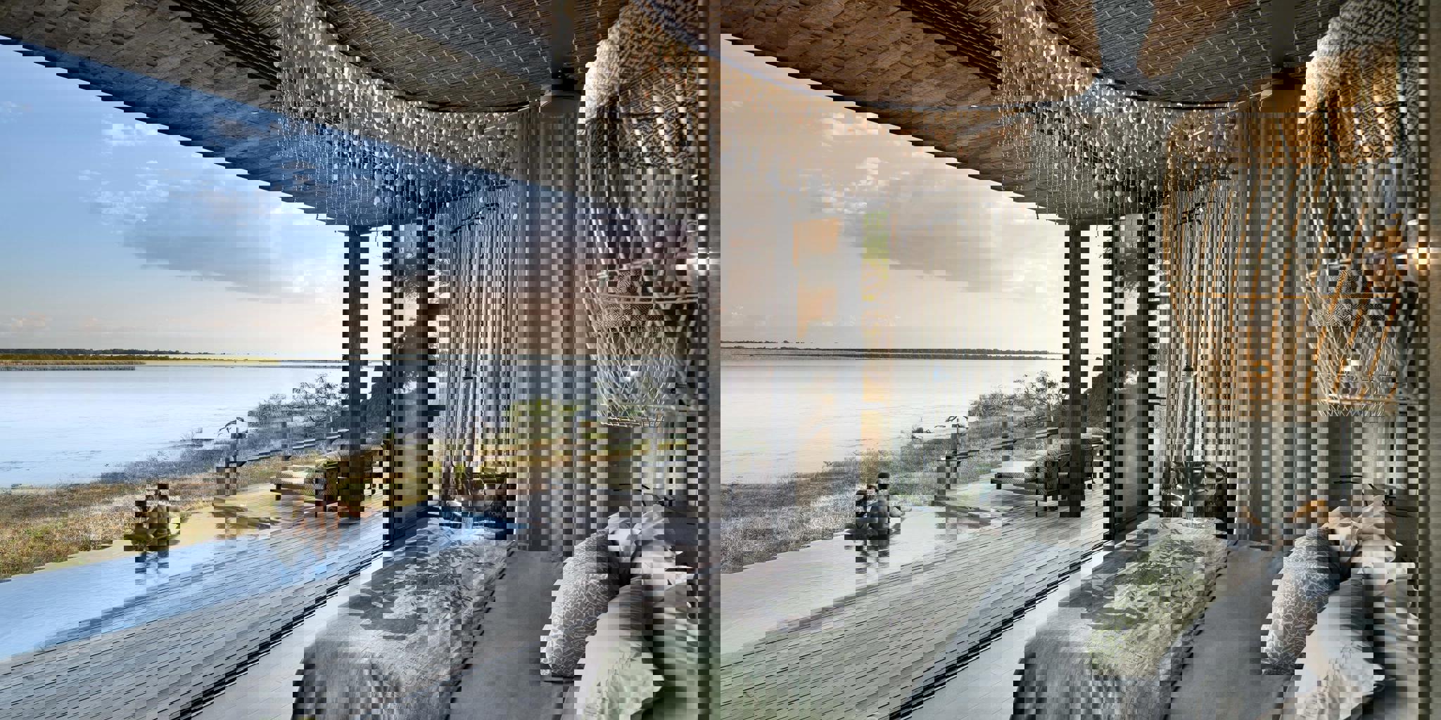 room with pool, lolebezi, lower zambezi national park, zambia