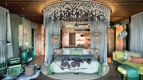 bedroom, lolebezi, lower zambezi national park, zambia