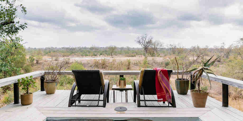 waterhole suite, simbambili game lodge, sabi sand reserves, south africa