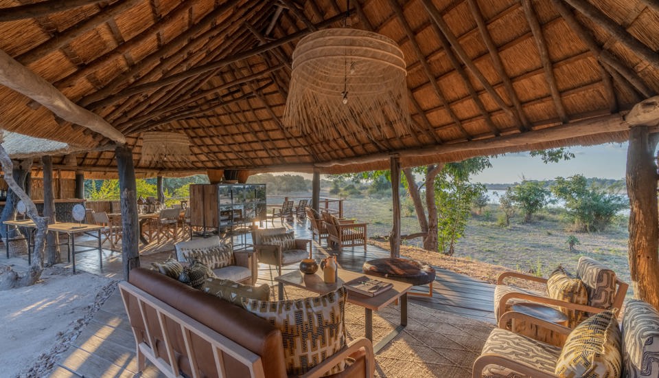main area, time and tide kakuli bush camp, south luangwa national park, zambia