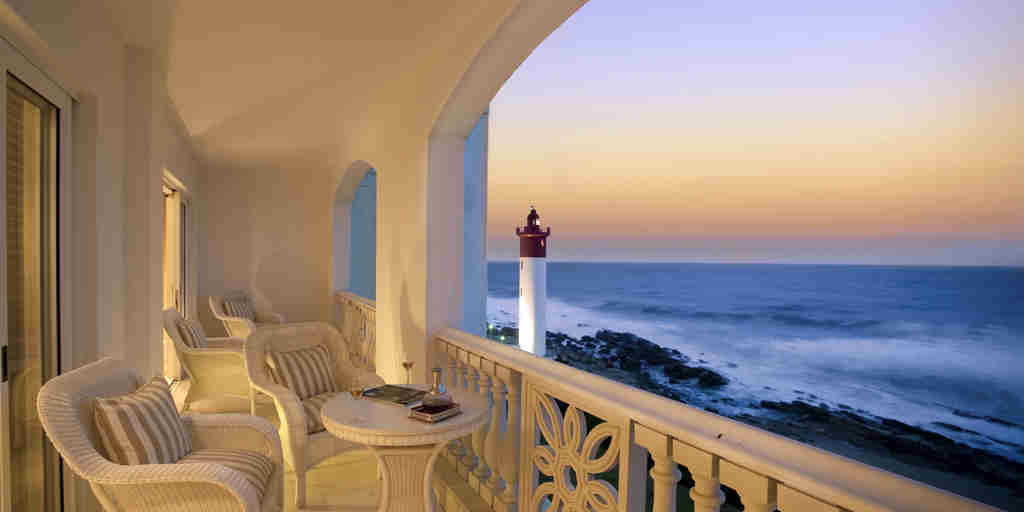 sea facing suite, oyster box hotel, umhlanga, south africa