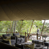 main area, sanctuary stanley's camp, okavango delta, botswana