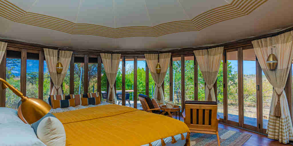 tent room view, ol seki hemingways, greater mara conservancies, kenya