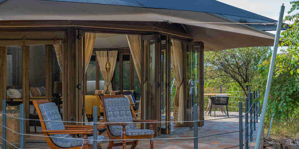 tent terrace, ol seki hemingways, greater mara conservancies, kenya