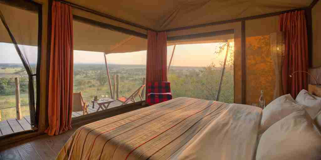 bedroom view, basecamp eagle view, greater mara conservancies, kenya