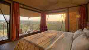 bedroom view, basecamp eagle view, greater mara conservancies, kenya