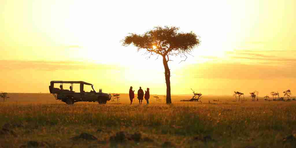 sunset, sundowners, basecamp eagle view, greater mara conservancies, kenya