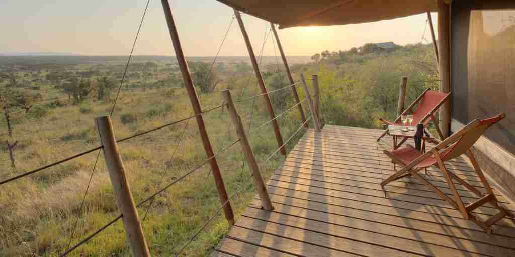 tent terrace, basecamp eagle view, greater mara conservancies, kenya