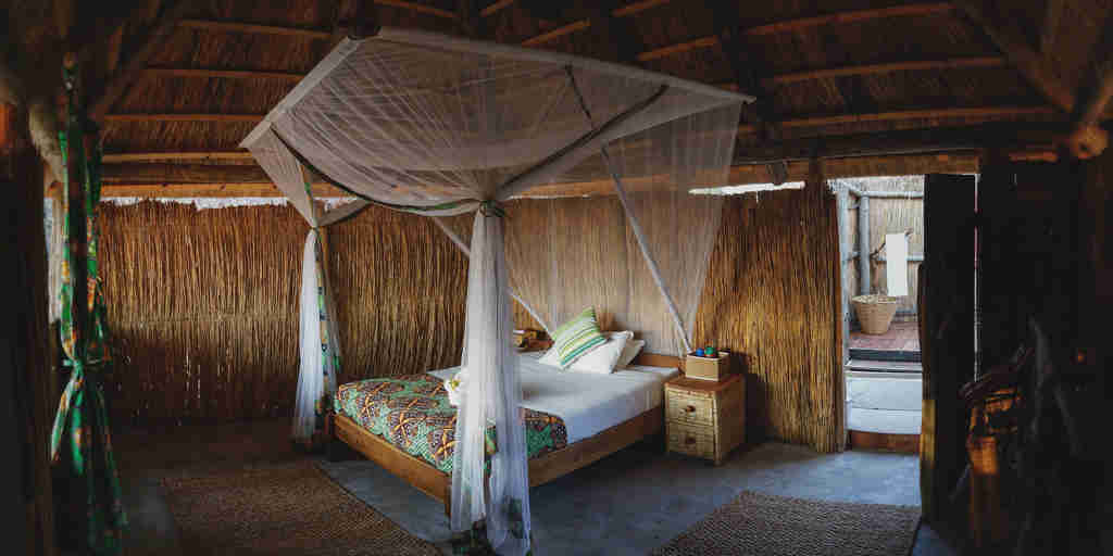 bedroom, ntemwa busanga, kafue national park, zambia