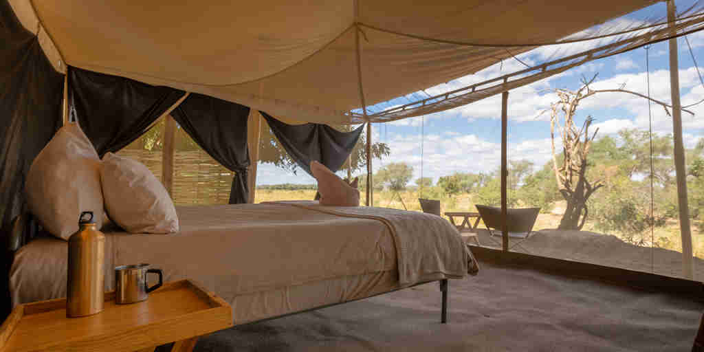 bedroom view,  chula island, lower zambezi national park