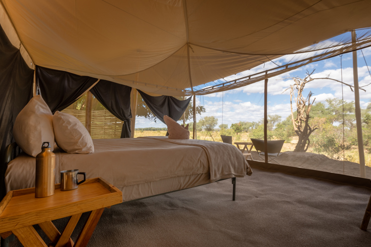 bedroom view,  chula island, lower zambezi national park