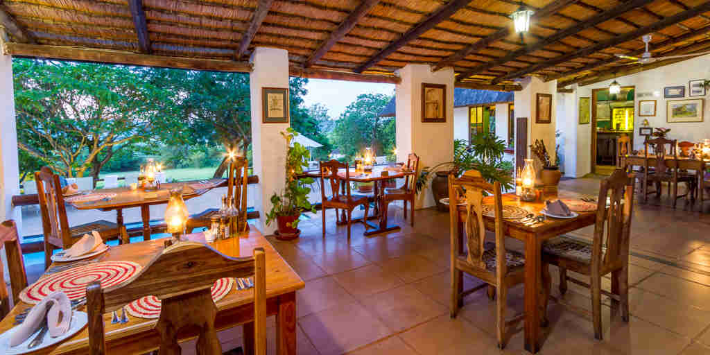 Restaurant, Rissington Inn, South Africa