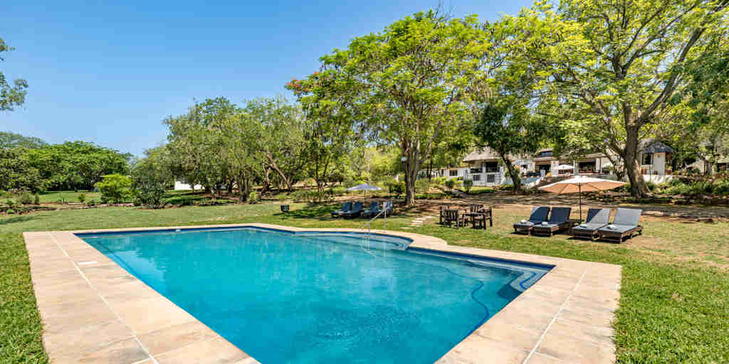 Swimming pool, Rissington Inn, South Africa