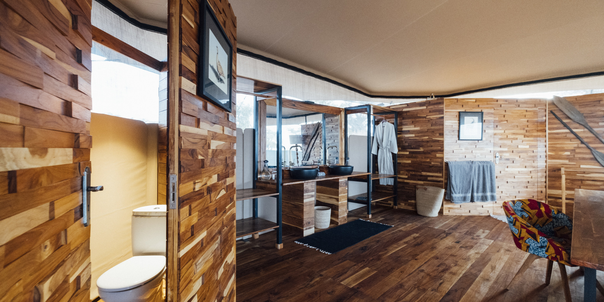 guest en suite, usanga expedition camp, ruaha national park, tanzania