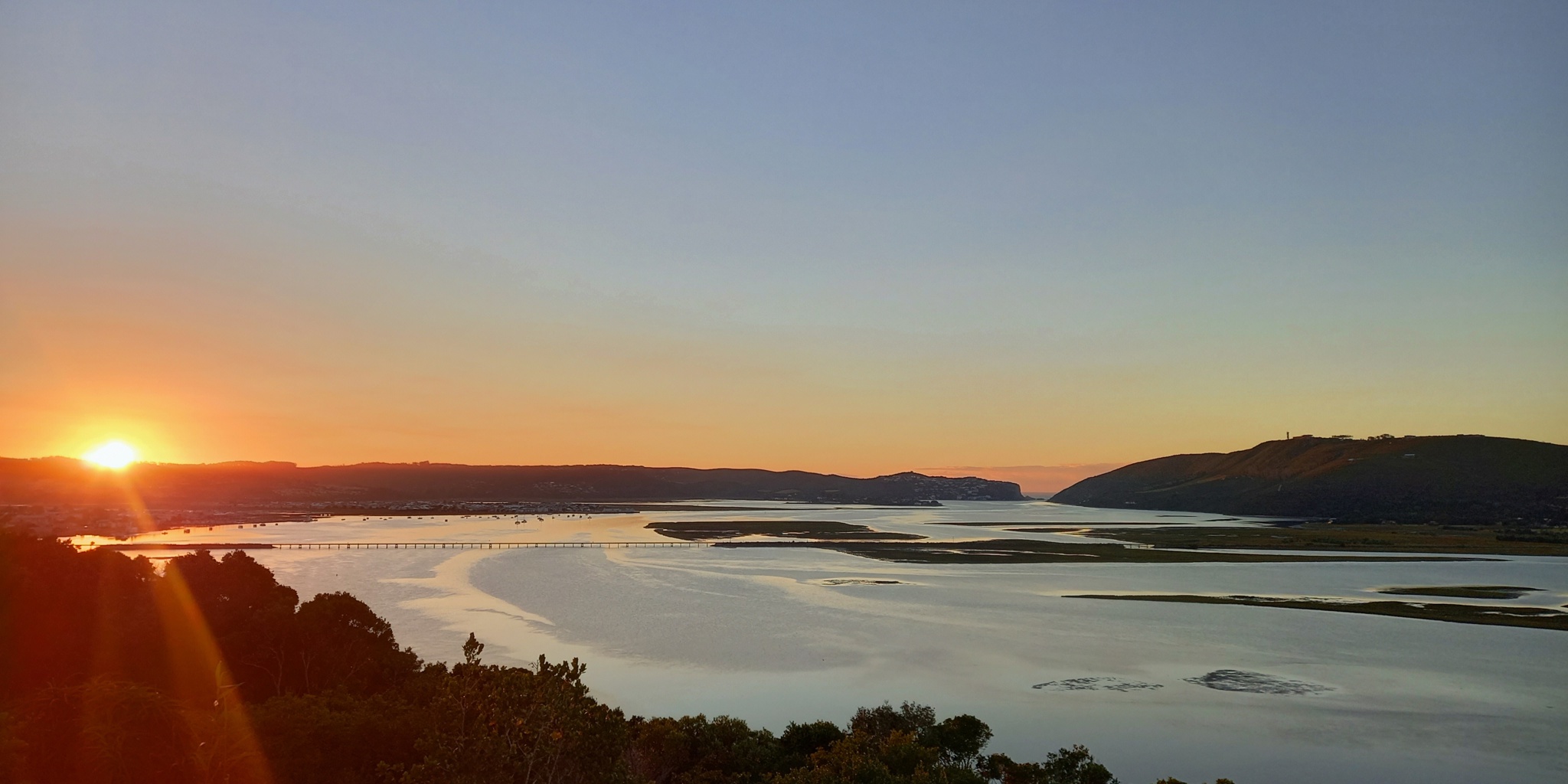 sunrise, kanonkop house, knysna, south africa