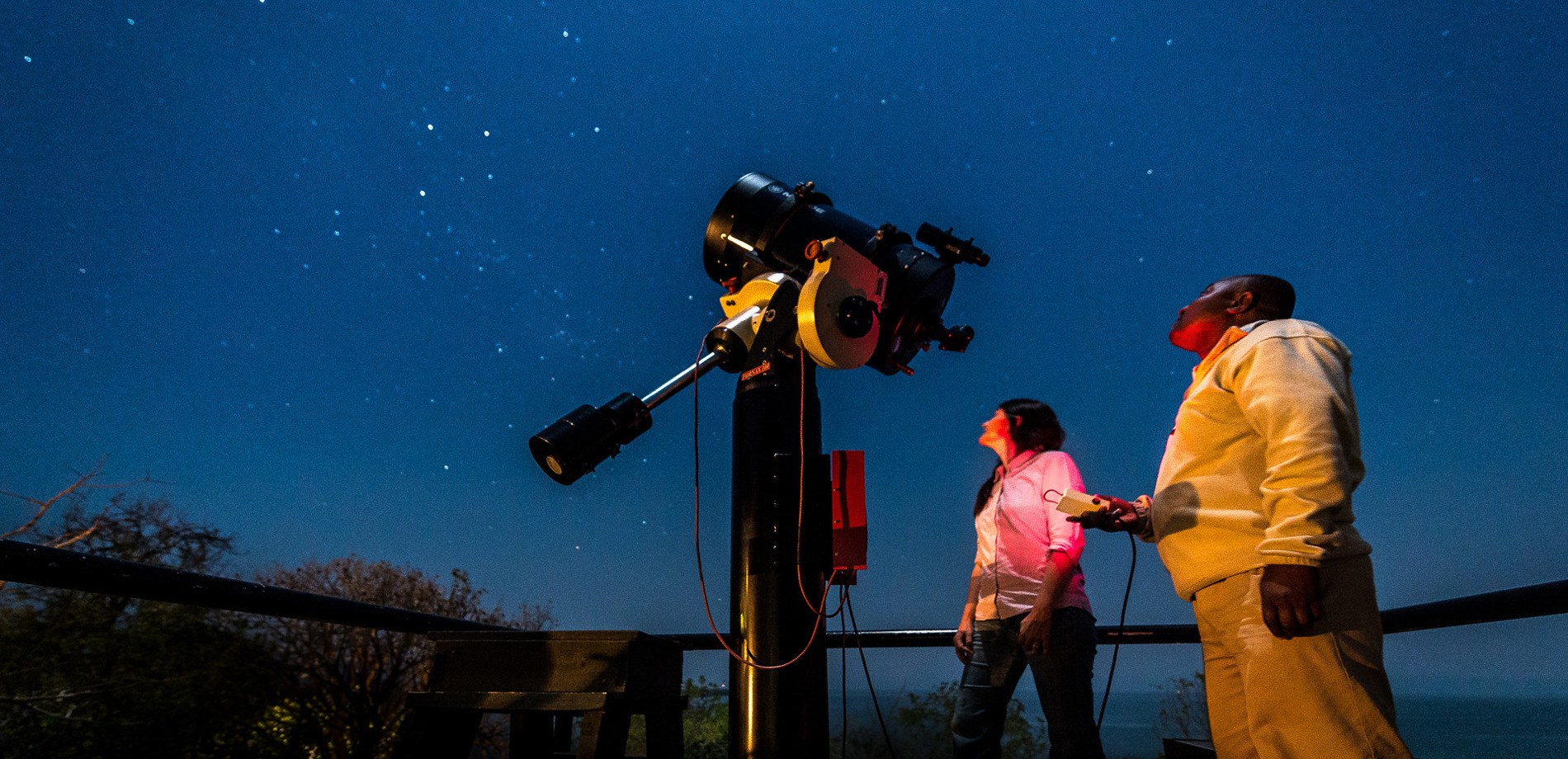 stargazing, pumulani lodge, malawi