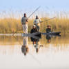 Mokoro activity, Kwando Splash Camp, Botswana